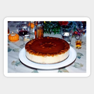 Frozen Pumpkin Mousse Torte Sticker